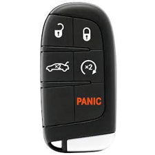 Jeep Meridian, Compass, Trailhawk, 5 Button Smart Key
